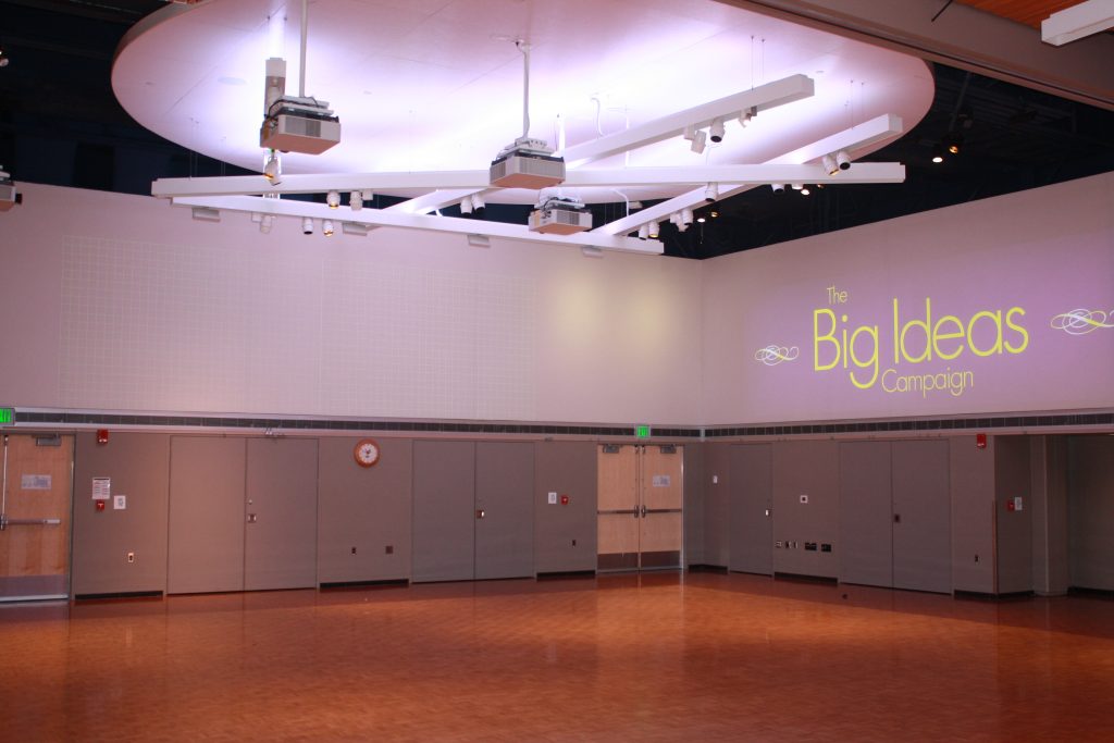 MNSU CSU Ballroom uses Sony's Laser Projectors
