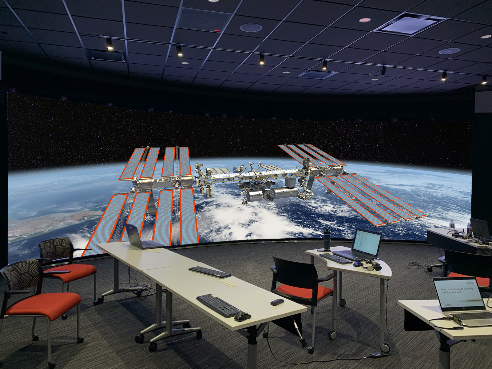 Ingenuity on Display for Government Contractor with Mechdyne's Expertise and Sony's Crystal LED Direct-View Display