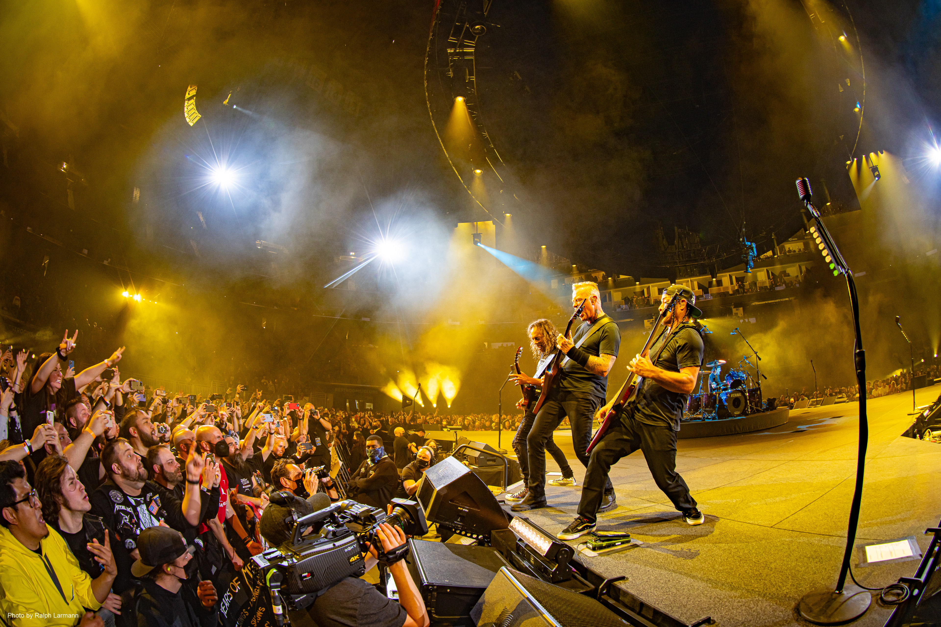 Sony’s 4K Cameras are Rock Solid for PRG’s Production of Metallica’s 40th Anniversary Shows