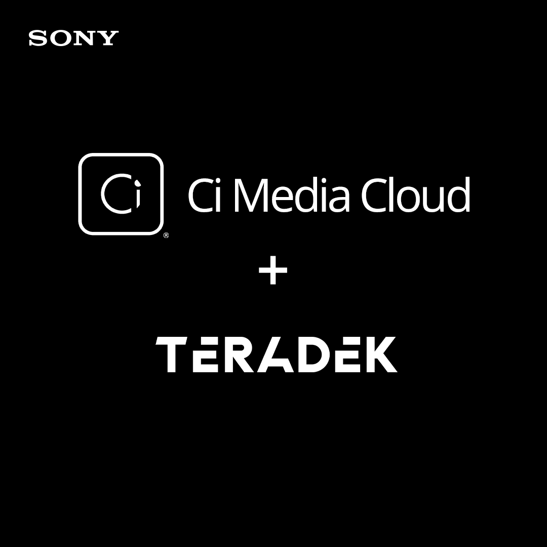 Intégration de Teradek à la plateforme Ci® de Sony pour que les cinéastes et diffuseurs puissent accélérer le flux de travail sécurisé de la caméra au cloud