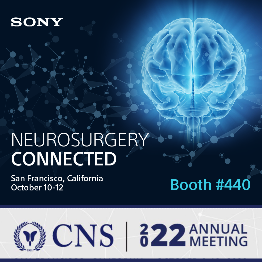 Sony Electronics to Attend the Congress of Neurological Surgeons’ 2022 Annual Meeting 