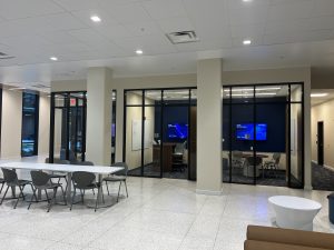 displays in meeting room