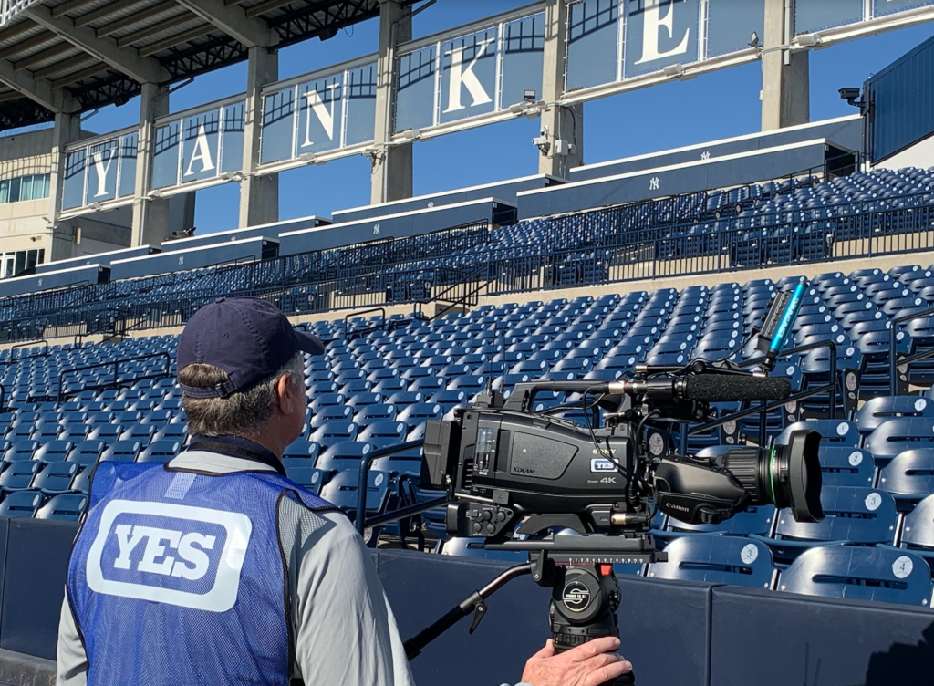 camera in stadium