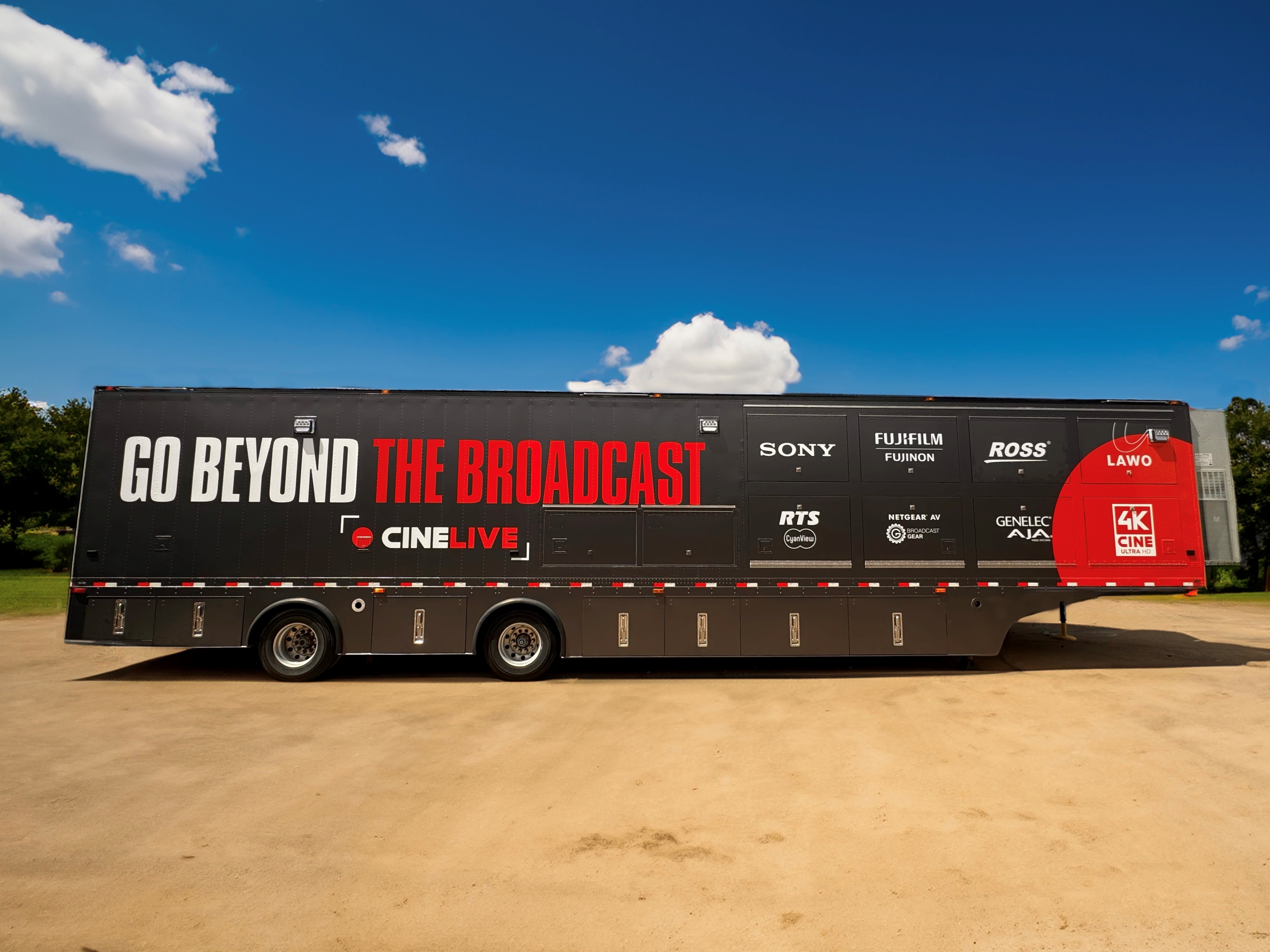 CINELIVE Chooses Sony Electronics’ Production Technologies for Its New 4K HDR Cinematic Broadcast Truck