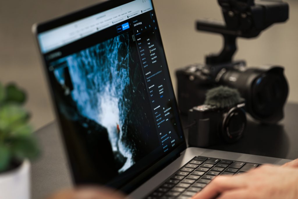 computer and camera workflow