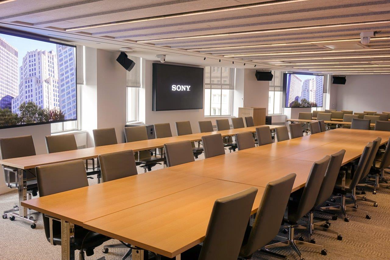 Sony Crystal LED BH-Series Transforms Sony Corporation of America's Multi-Purpose Room