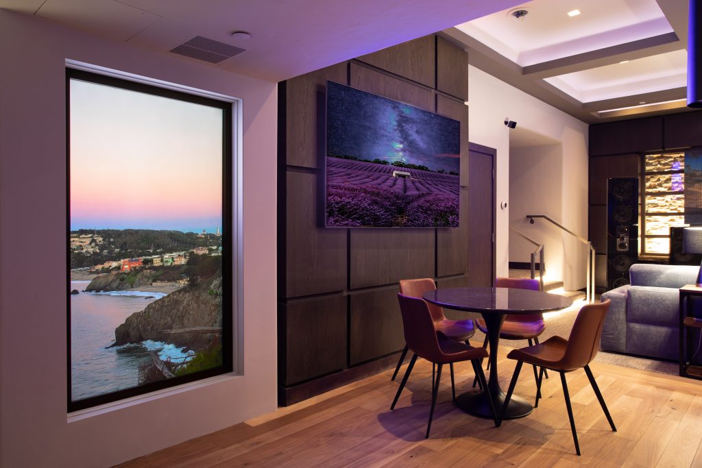 virtual windows with backdrop