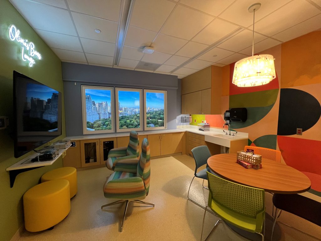 virtual windows inside hospital