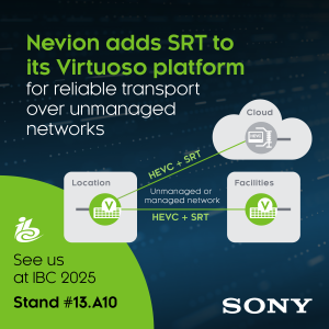 Nevion SRT Updates Graphic