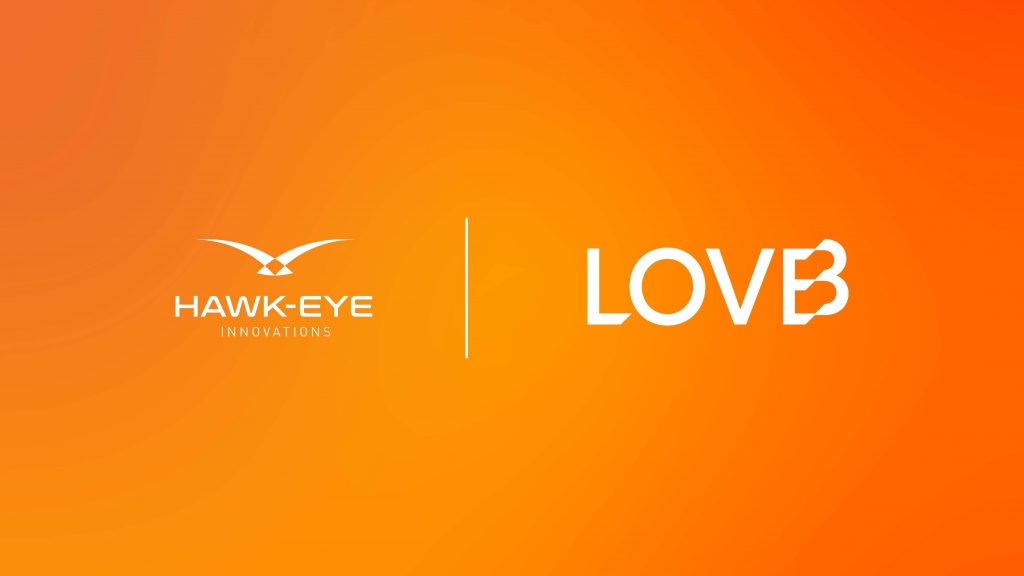 hawk-eye and lovb logos