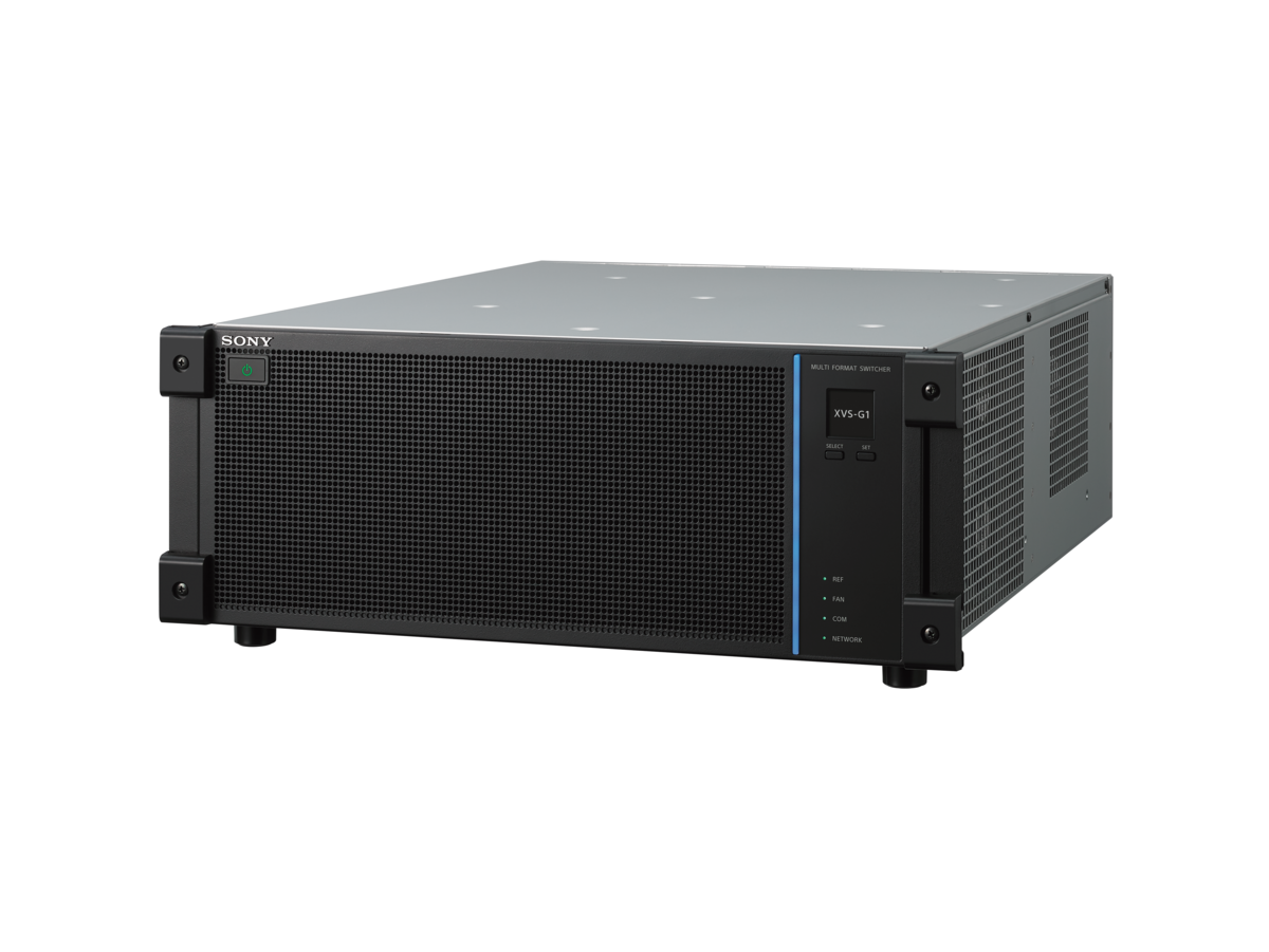 Новый видеомикшер Sony XVS-G1 для организации живого вещания сочетает в себе доступность и универсальность