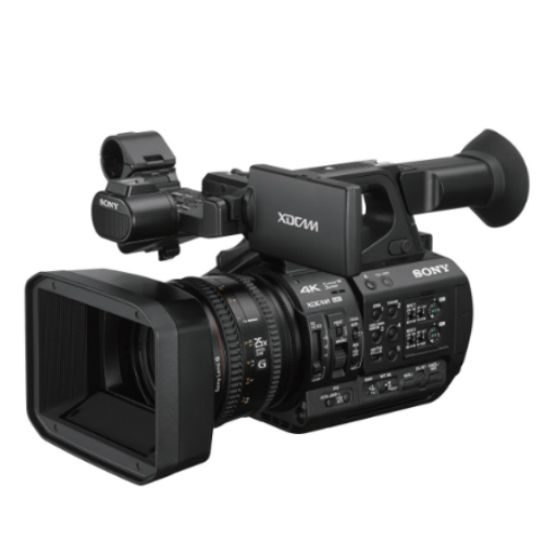 La nueva videocámara de mano XDCAM PXW-Z190 de Sony ofrece imágenes 4K 50p/60p con tres sensores CMOS Exmor R de 1/3"