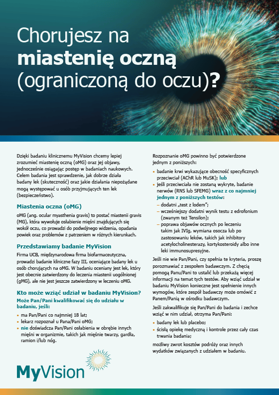 Wspólny arkusz informacyjny