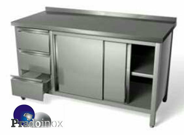 Prado Inox | Gabinete em aço inox
