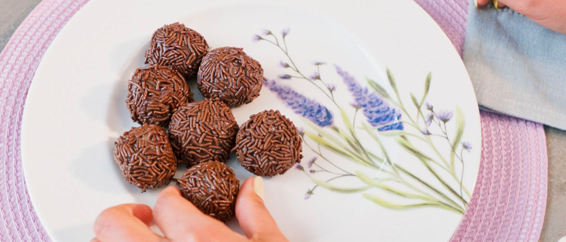 Brigadeiro de casca de banana: mais sabor, menos desperdício