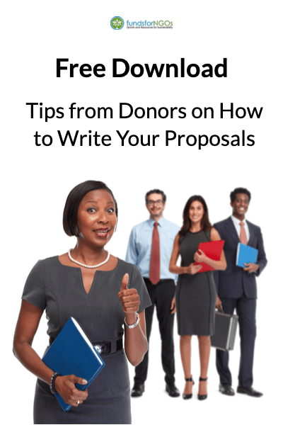 Tips from Donors on How to Write Your Proposals Tips from Donors on How to Write Your Proposals