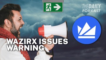 WazirX issues warning; Stablecoin giants back Merge