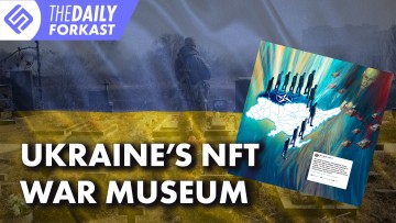 Ukraine’s NFT museum; Bitcoin on the up