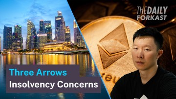 Crypto rises on Fed hike; Three Arrows insolvency concerns