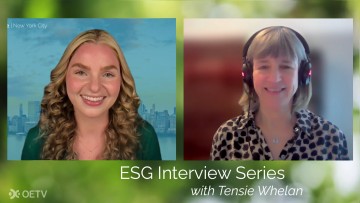 NYU Stern Center for Sustainable Business | OETV ESG Interview Series