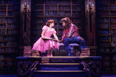 Kyra Belle Johnson and Fergie L. Philippe in Disney’s Beauty and the Beast.