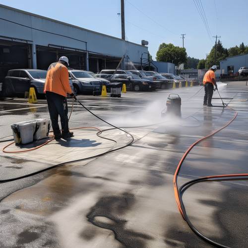 Pressure Washing Gun