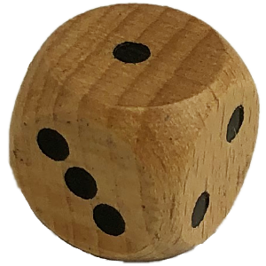 D6, 16mm, Wood component icon