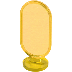 Sticker Pawn, Transparent, Orange component icon