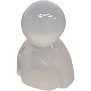 Avatar, Transparent, White component icon