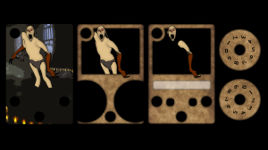 Custom Medium Punchout component icon