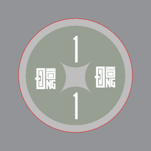 Medium Circle Chit Set component icon