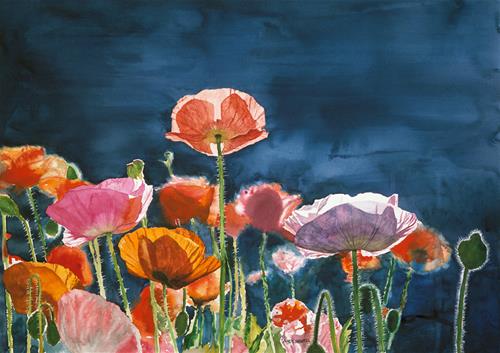 "Poppy Morning" a fine art Print by Andy Sewell