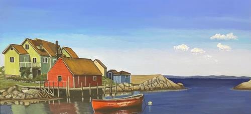"Peggy’s Cove" a fine art Print by Nicole Sorum