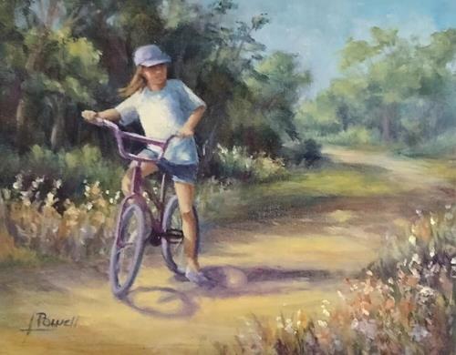 "Easy Rider" a fine art Print by Karen Powell