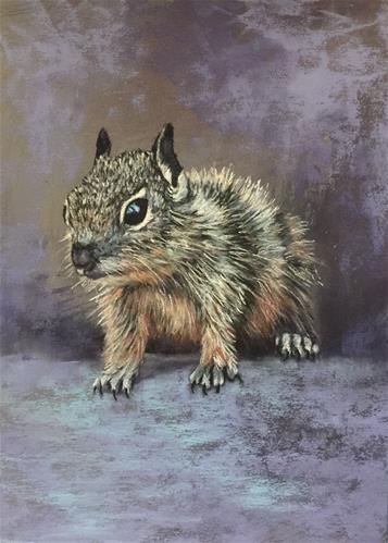 "Fur Baby" a fine art Print by Donna Theresa