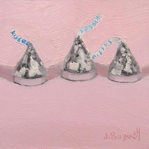 "A Few Kisses Series One" a fine art Print by Jennifer Boswell