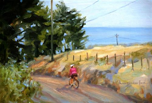 "A Peek at the Ocean" a fine art Print by DJ Lanzendorfer