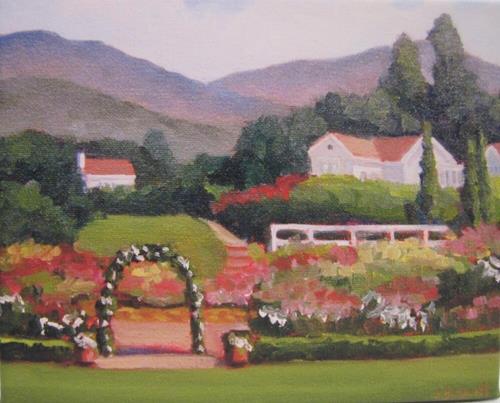 "San Ysidro Ranch" a fine art Print by Jennifer Boswell