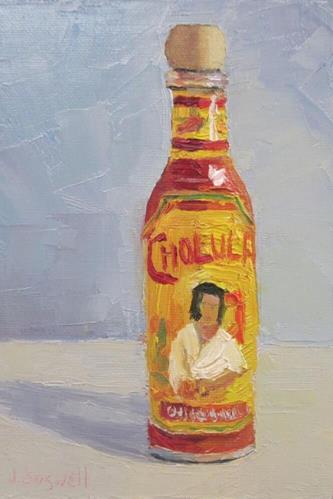 "Cholula Hot Sauce Series Two" a fine art Print by Jennifer Boswell