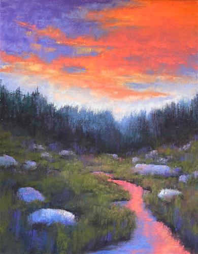 "High Serenity" a fine art Print by Donna Theresa