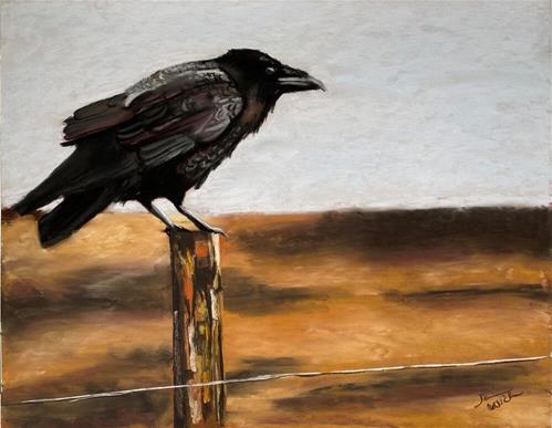 "The Highway Raven" a fine art Print by Jamie Wick