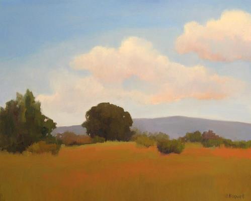 "Clouds Over the Bluffs" a fine art Print by Jennifer Boswell