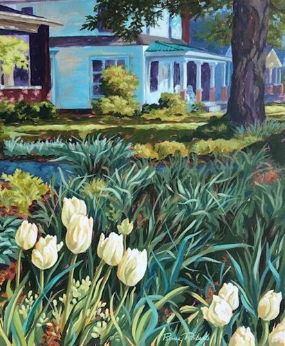 "Spring Stroll" a fine art Print by Renee Roberts