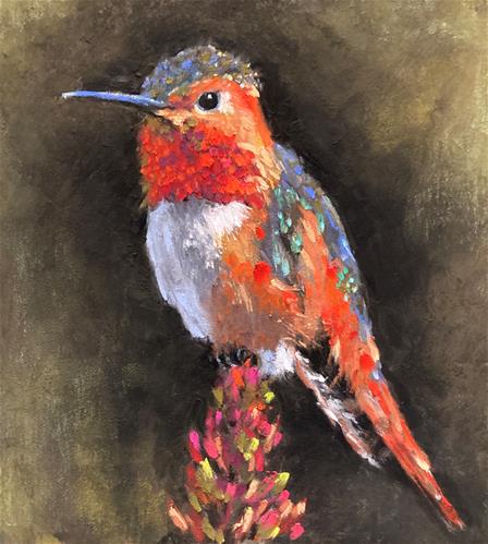 "Sitting Pretty" a fine art Print by Donna Theresa