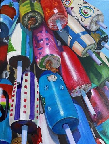 "Buoy oh Buoy!" a fine art Print by Nicole Sorum