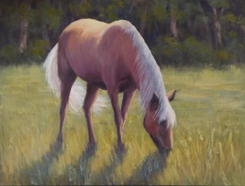 "Palomino" a fine art Print by Karen Powell