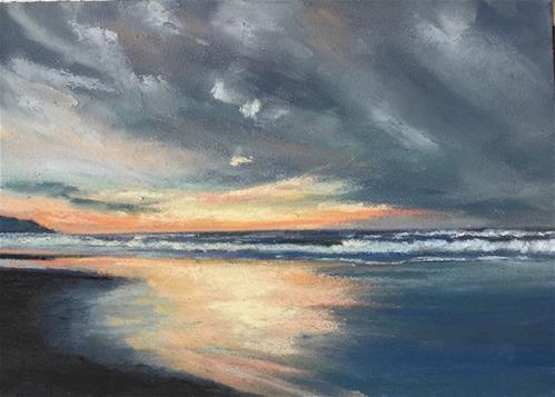 "Gold and Steel" a fine art Print by Donna Theresa