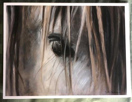 "Blessed are the Gentle" a fine art Print by Dell Eddins