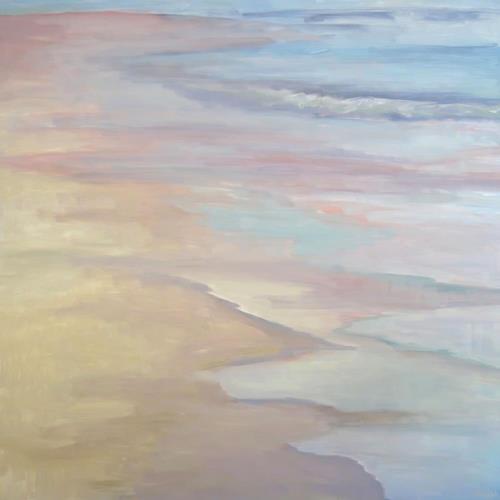 "Sand and Sea Series one" a fine art Print by Jennifer Boswell