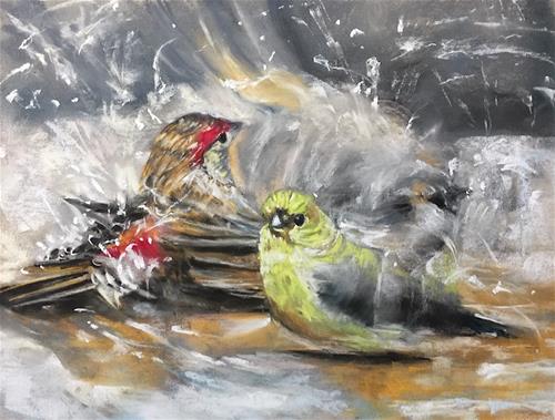 "Bathtime" a fine art Print by Donna Theresa